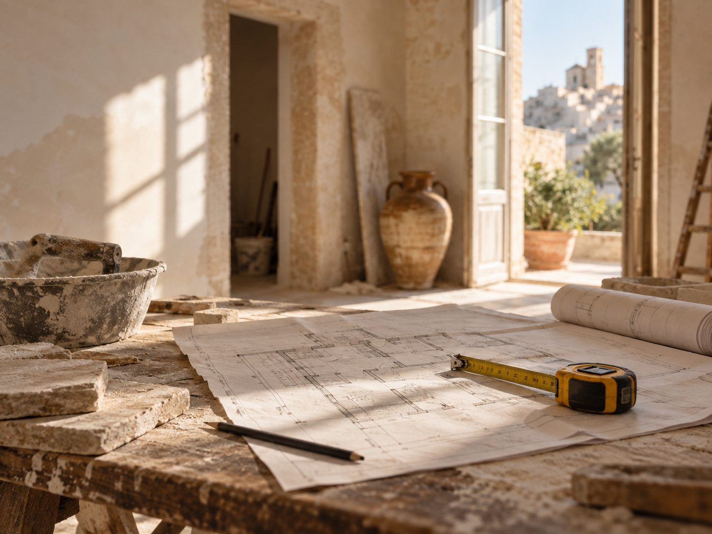 How much it costs to renovate a house in Puglia: updated per-sqm prices